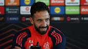 Manchester United Training Session And Press Conference - UEFA Europa League 2024/25 League Phase