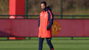 Manchester United Training Session And Press Conference - UEFA Europa League 2024/25 League Phase