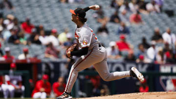 Baltimore Orioles v Los Angeles Angels