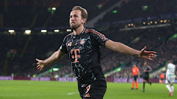 Harry Kane deixou o dele na Escócia