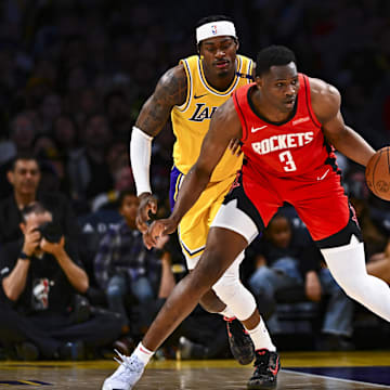 The Houston Rockets and center N'Faly Dante are underdogs on Thursday.