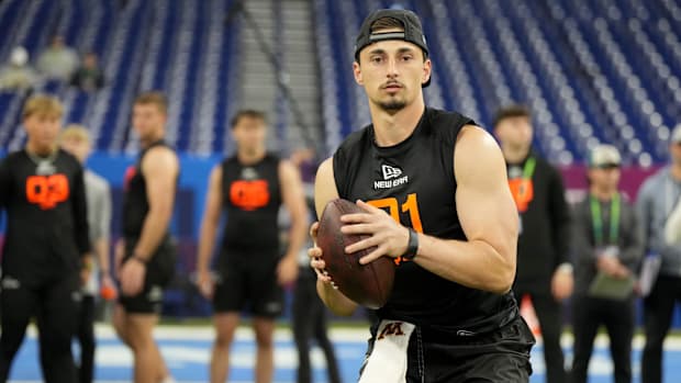 Former New Hampshire quarterback Max Brosmer
