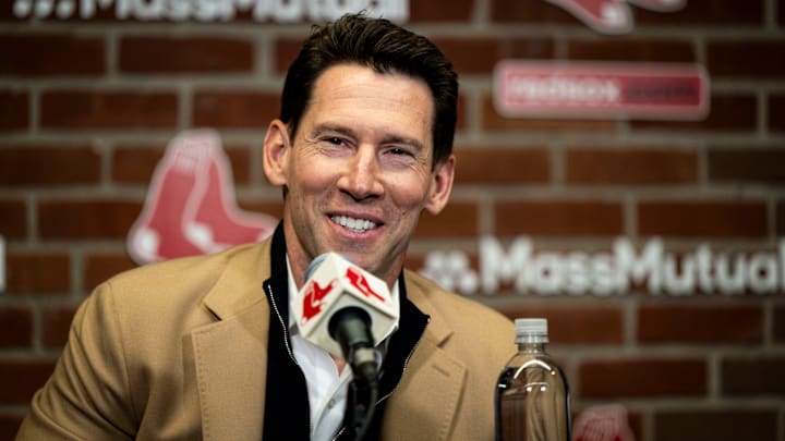 Boston Red Sox End Of Season Press Conference Boston Red Sox End Of Season Press Conference