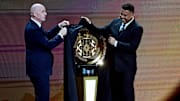FIFA unveiled a new trophy as part of the draw ceremony