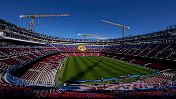 Les travaux se poursuivent au Camp Nou.