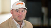 Cincinnati Bengals director of player personnel, Duke Tobin, speaks during the team   s annual season kickoff media luncheon at Paycor Stadium in downtown Cincinnati on Monday, July 24, 2023. Key topics entering the 2023 season included Joe Burrow   s impending contract extension, Joe Mixon   s recent contract restructuring and the future stadium deal with the county.