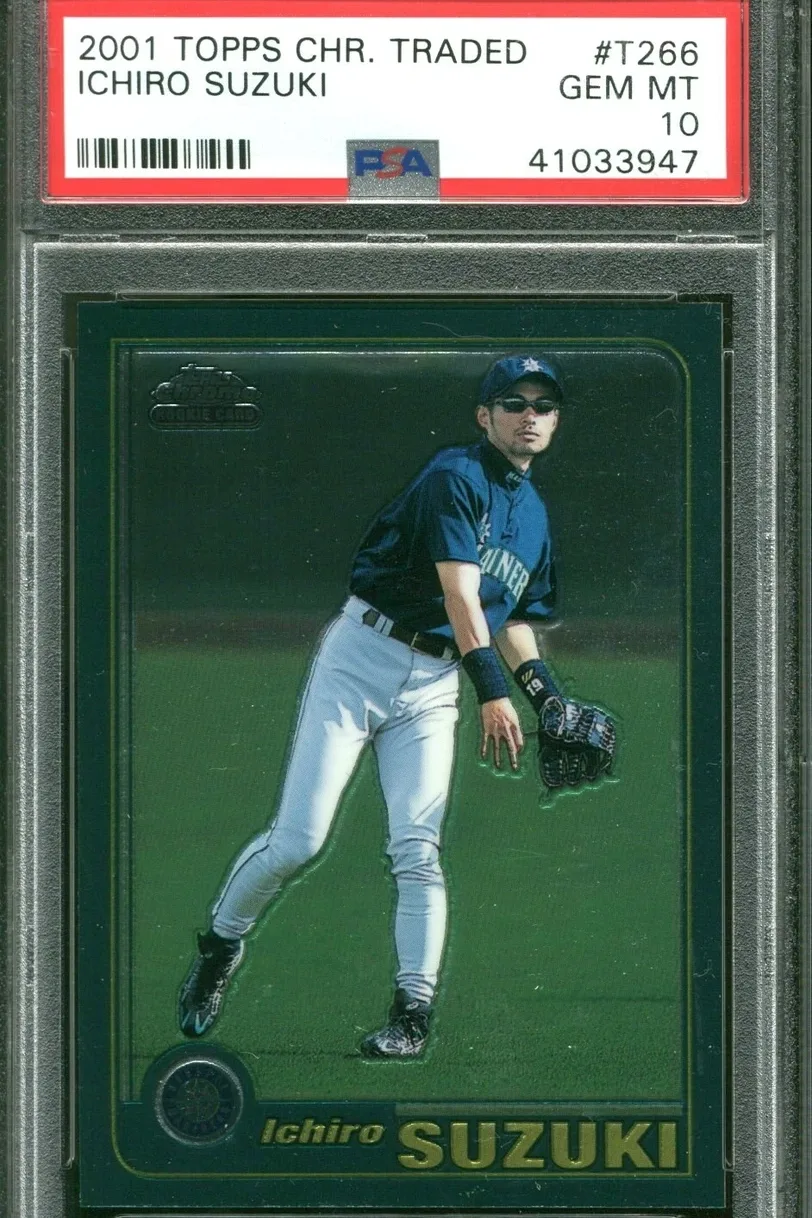 Top Cards From 2001 Topps Chrome Traded & Rookie Baseball Set