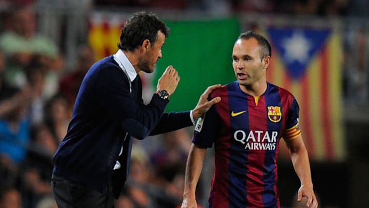 Luis Enrique, Andres Iniesta
