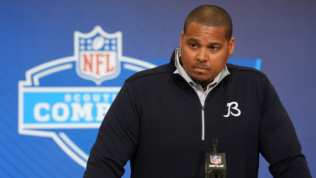 Chicago Bears general manager Ryan Poles 