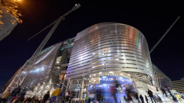 Work at the Santiago Bernabeu began in 2019
