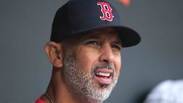 Apr 3, 2025; Baltimore, Maryland, USA; Boston Red Sox manager Alex Cora prior to the game against the Baltimore Orioles at Oriole Park at Camden Yards. Mandatory Credit: Mitch Stringer-Imagn Images