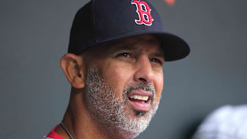 Apr 3, 2025; Baltimore, Maryland, USA; Boston Red Sox manager Alex Cora prior to the game against the Baltimore Orioles at Oriole Park at Camden Yards. Mandatory Credit: Mitch Stringer-Imagn Images