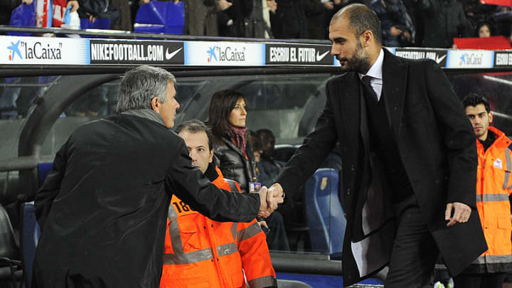 Jose Mourinho, Pep Guardiola, Champions League