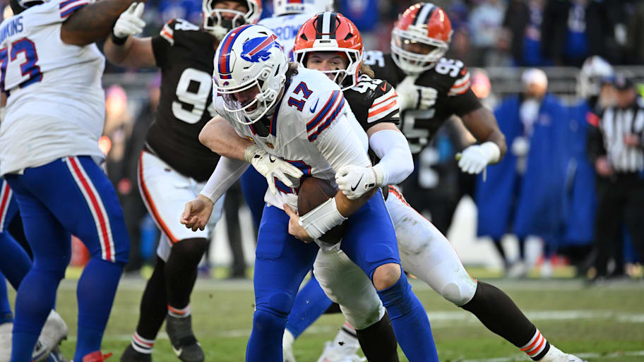 Josh Allen had a quiet day during the Bills’ 23–20 win over the Browns.