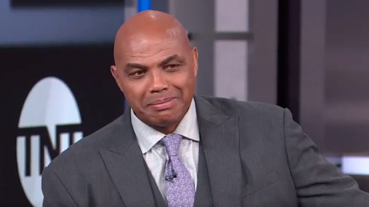 Barkley could only smile when he realized what was going on. Barkley could only smile when he realized what was going on.