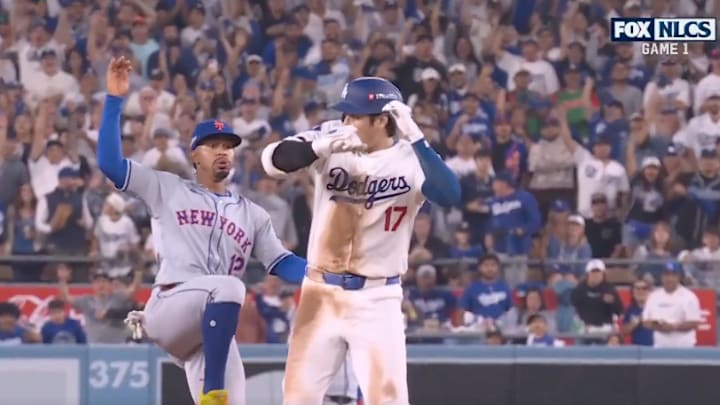 Shohei Ohtani and the Dodgers beat the Mets in Game 1 of the NLCS. 