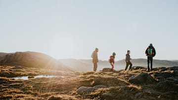 Hiking can be a refreshing change of pace from a busy lifestyle. 