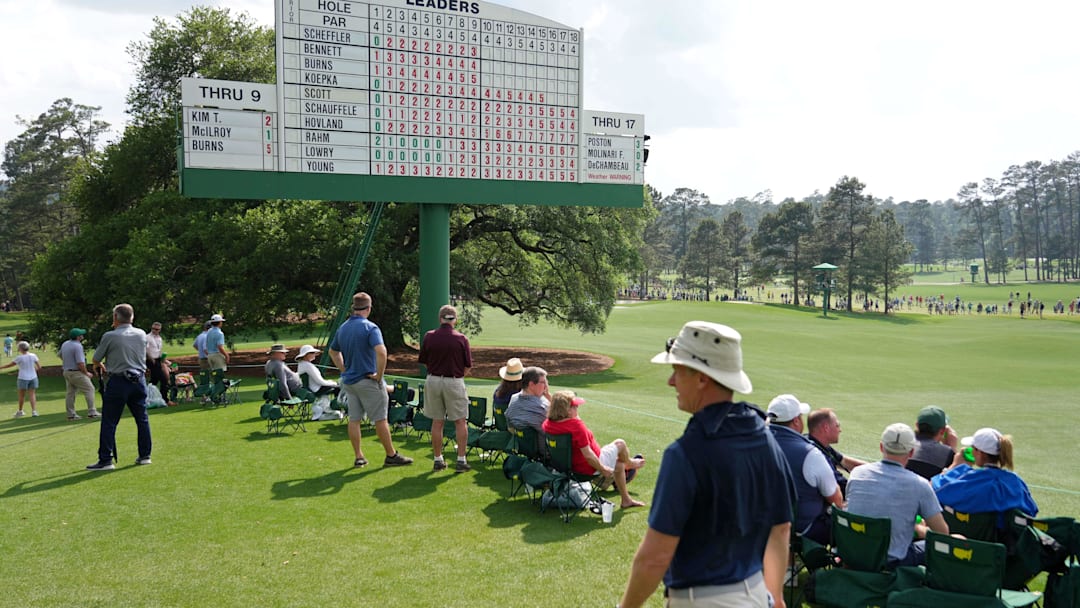 The Masters announced it would be played on schedule next April 7-13. 