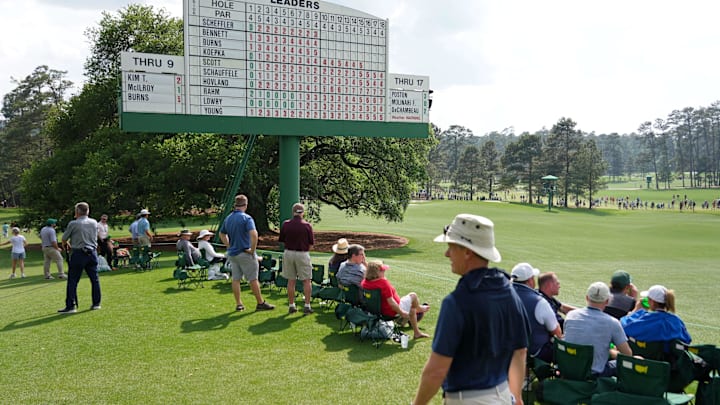 The Masters announced it would be played on schedule next April 7-13. 
