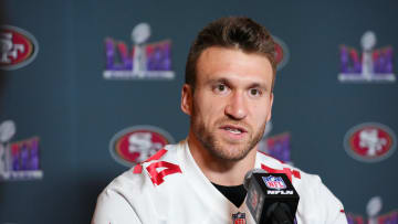 Kyle Juszczyk of the San Francisco 49ers