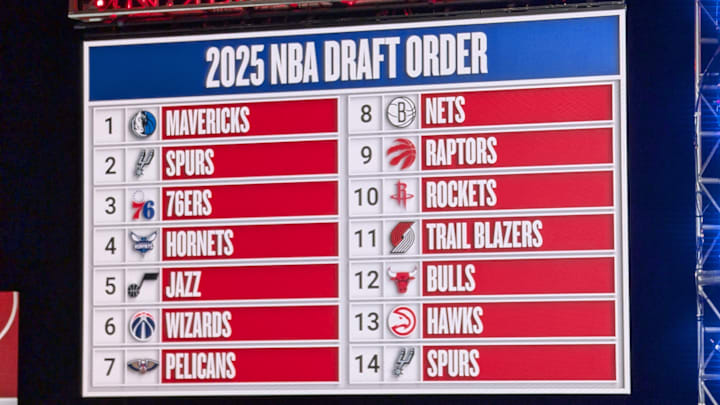 Dallas Maverics won the 2025 NBA Draft Lottery in Chicago