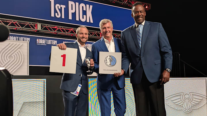Dallas Maverics won the 2025 NBA Draft Lottery in Chicago