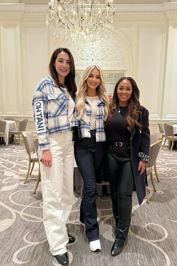 Mamiko Tanaka, Chelsea Freeman, and Brianna Betts