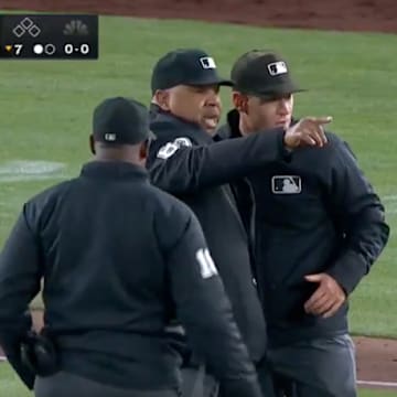The Athletics' ball boy took matters into his own hands.