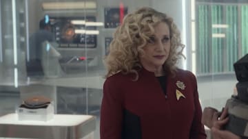 Martin Quinn as Scotty in Star Trek: Strange New Worlds streaming on Paramount+, 2023. Photo Credit: Michael Gibson/Paramount+