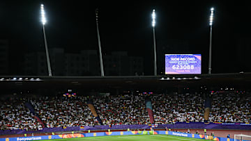 Neuer Rekord: Beim Halbfinale zwischen Spanien und Deutschland wurde offiziell der EM-Zuschauerrekord eingestellt
