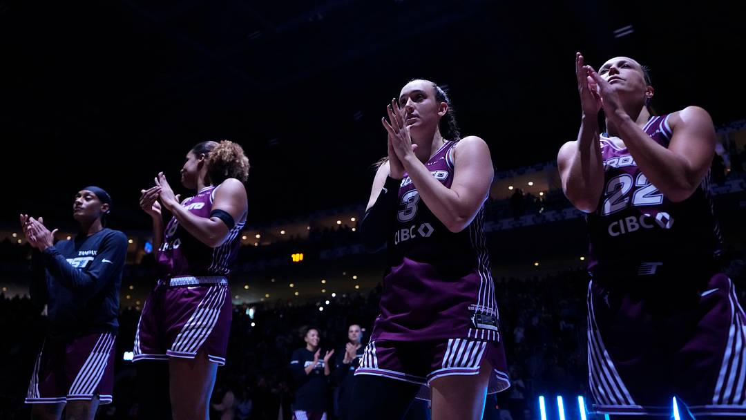 The Tempo held their first home game to a sold-out crowd last Friday in Toronto. 