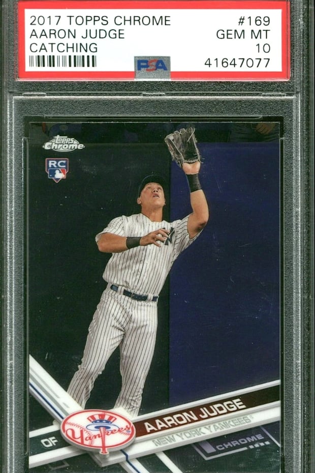 Aaron Judge Topps Chrome RC 