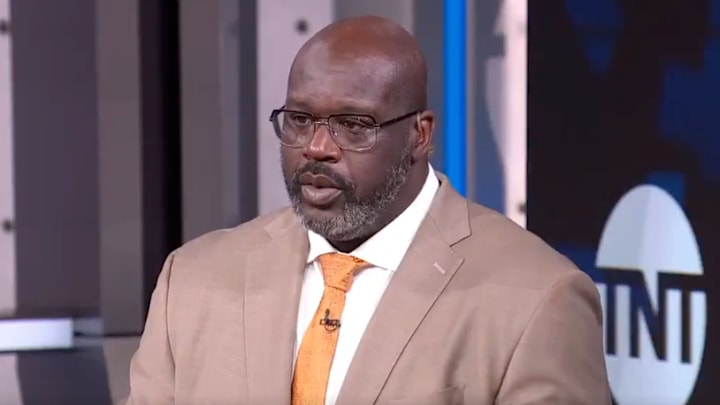 Shaq wondered if Stephen Curry is starting to break down after his Game 1 injury. 