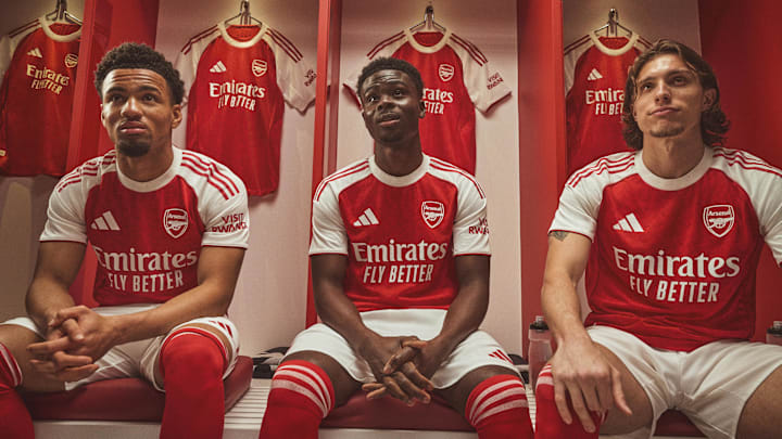 The new Arsenal kit is here The new Arsenal kit is here