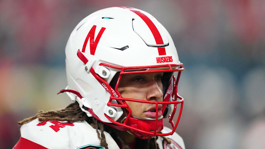 Nebraska Cornhuskers quarterback TJ Lateef in the second half against the Utah Utes.