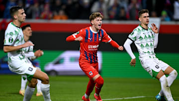 Paul Wanner after converting the rebound of his late penalty 