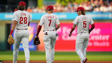 Alec Bohm, Trea Turner and Bryson Stott have faced their fair share of criticism from Phillies fans