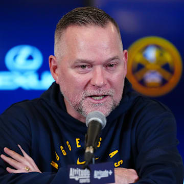 Denver Nuggets head coach Michael Malone.
