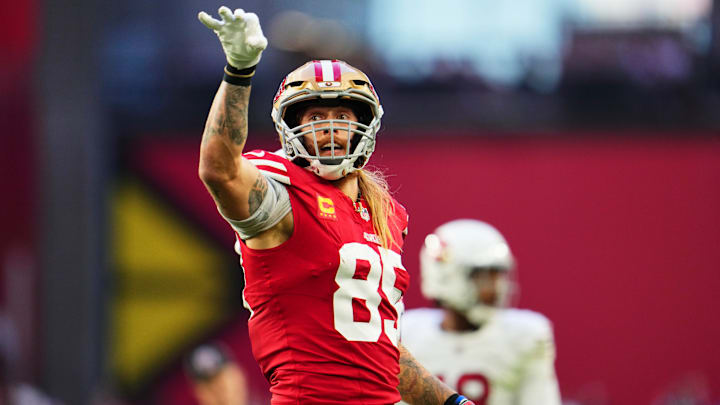 San Francisco 49ers tight end George Kittle (85)