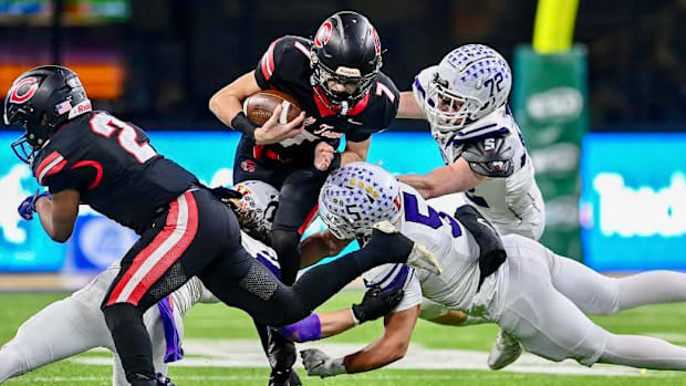 Camas quarterback Jake Davidson piled up a bunch of program passing records with 3,711 yards and 53 touchdowns as a senior.
