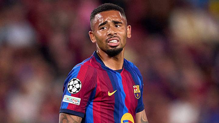 Gabriel Jesus joined Barcelona late in the transfer window. Gabriel Jesus joined Barcelona late in the transfer window.