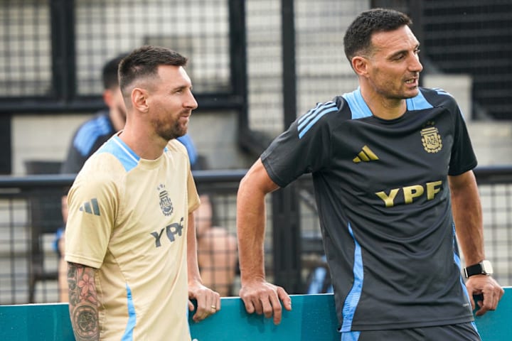 Lionel Messi, Lionel Scaloni