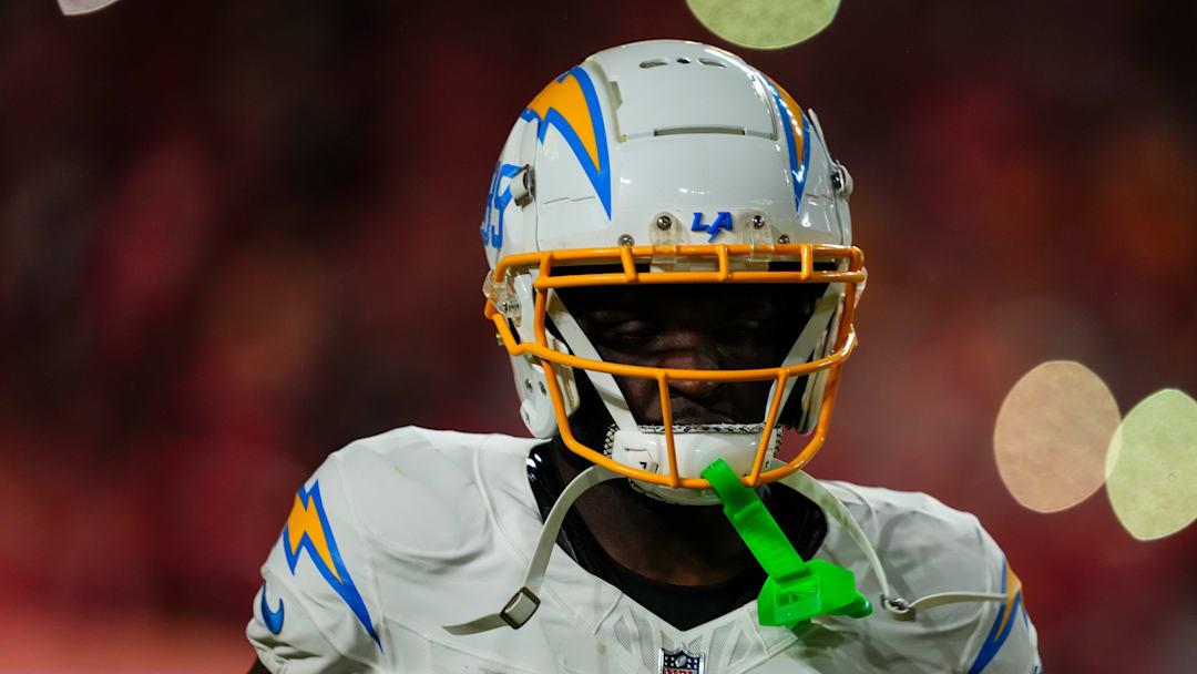 Jalen Reagor with the Los Angeles Chargers