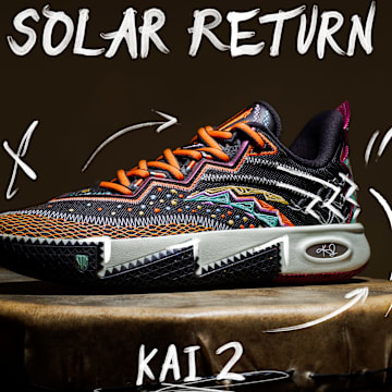 The ANTA KAI 2 "Solar Return" colorway.