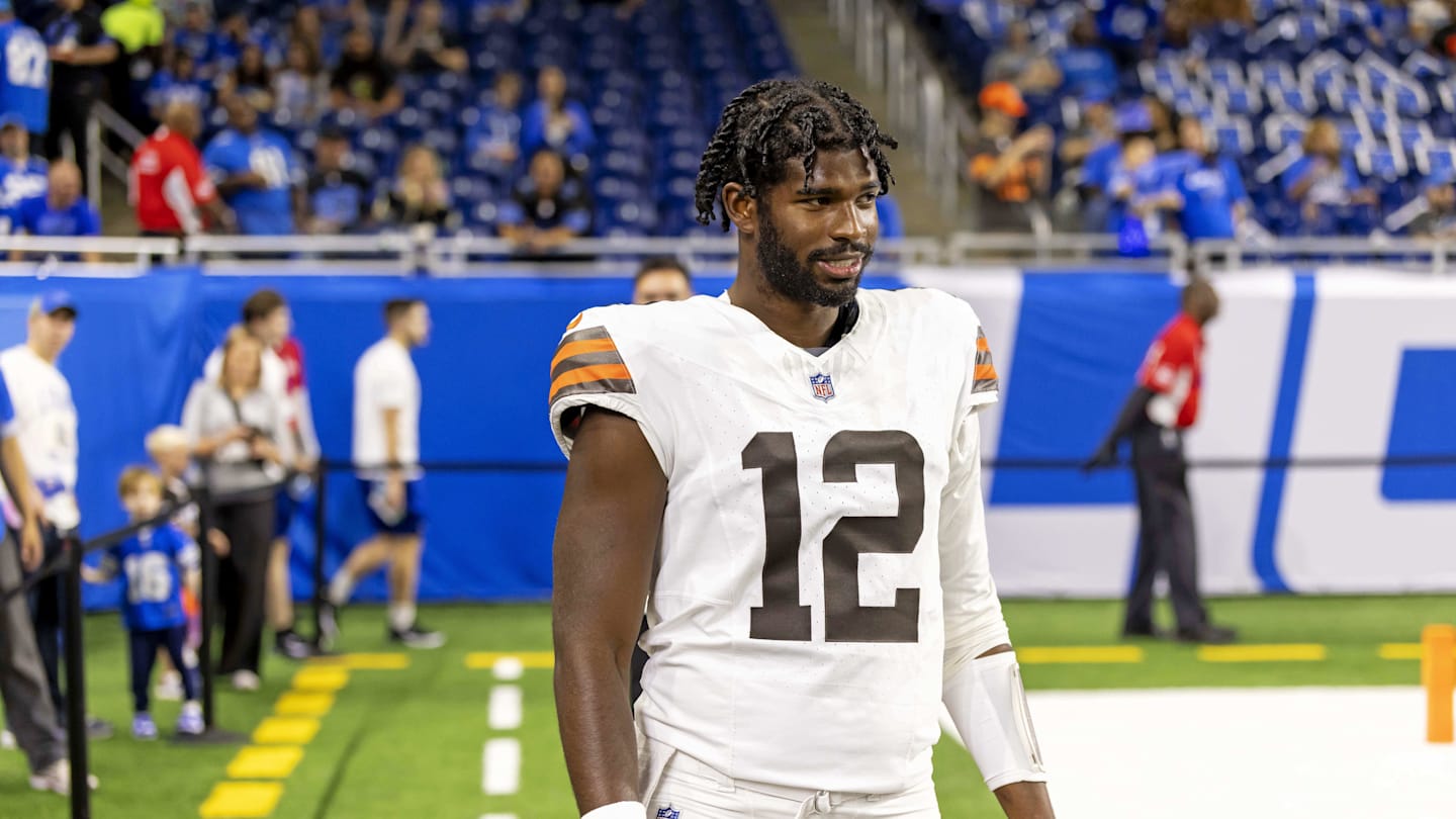 Browns legend says Shedeur Sanders should be backup quarterback