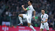 Lars Stindl (links) traf gegen die Bayern zur 1:0-Führung