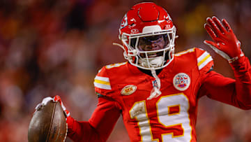 Toney high stepped into the endzone 