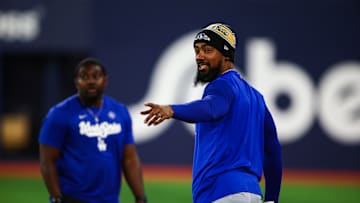 Teoscar Hernandez during an off day