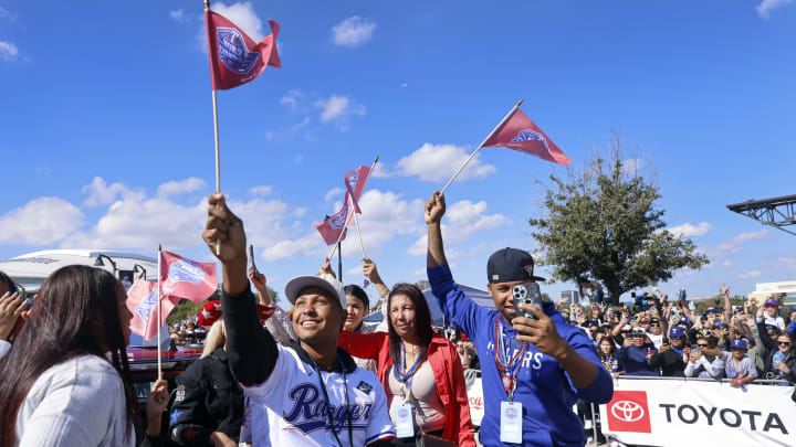 Texas Rangers Victory Parade