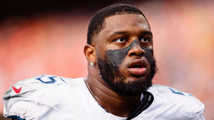 JC Latham #55 Tennessee Titans